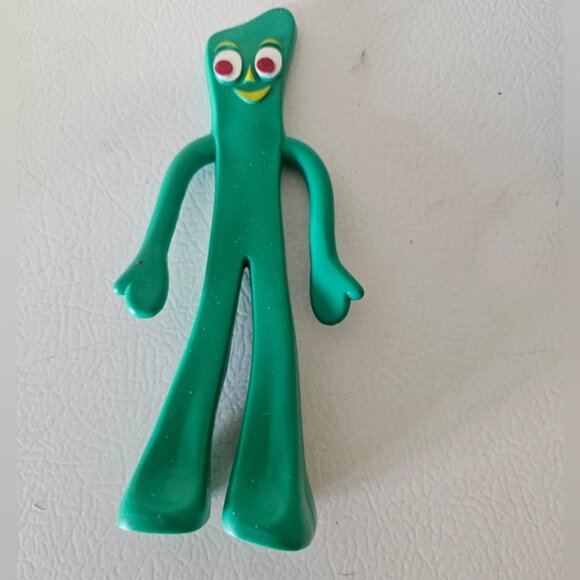 Vintage Gumby   Pokey Bendable Toy Figures Set Of 2 - Picture 2 of 8